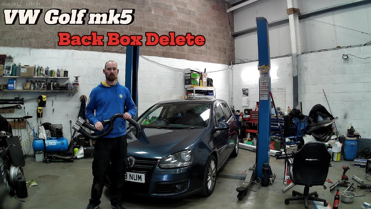 VW Golf MK5 2.0 TDI Back Box Delete (Hornet)