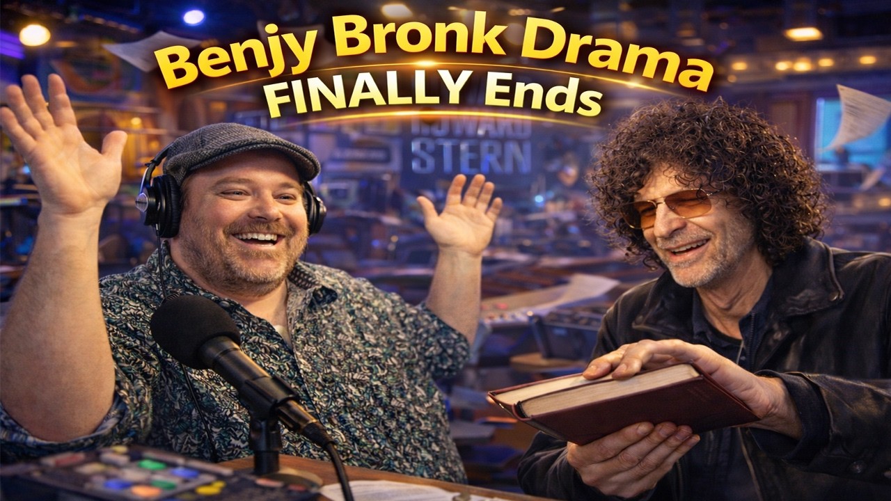 Benjy Bronk Drama FINALLY Ends — Howard Closes the Book!🎙️😈 - Howard Stern Show