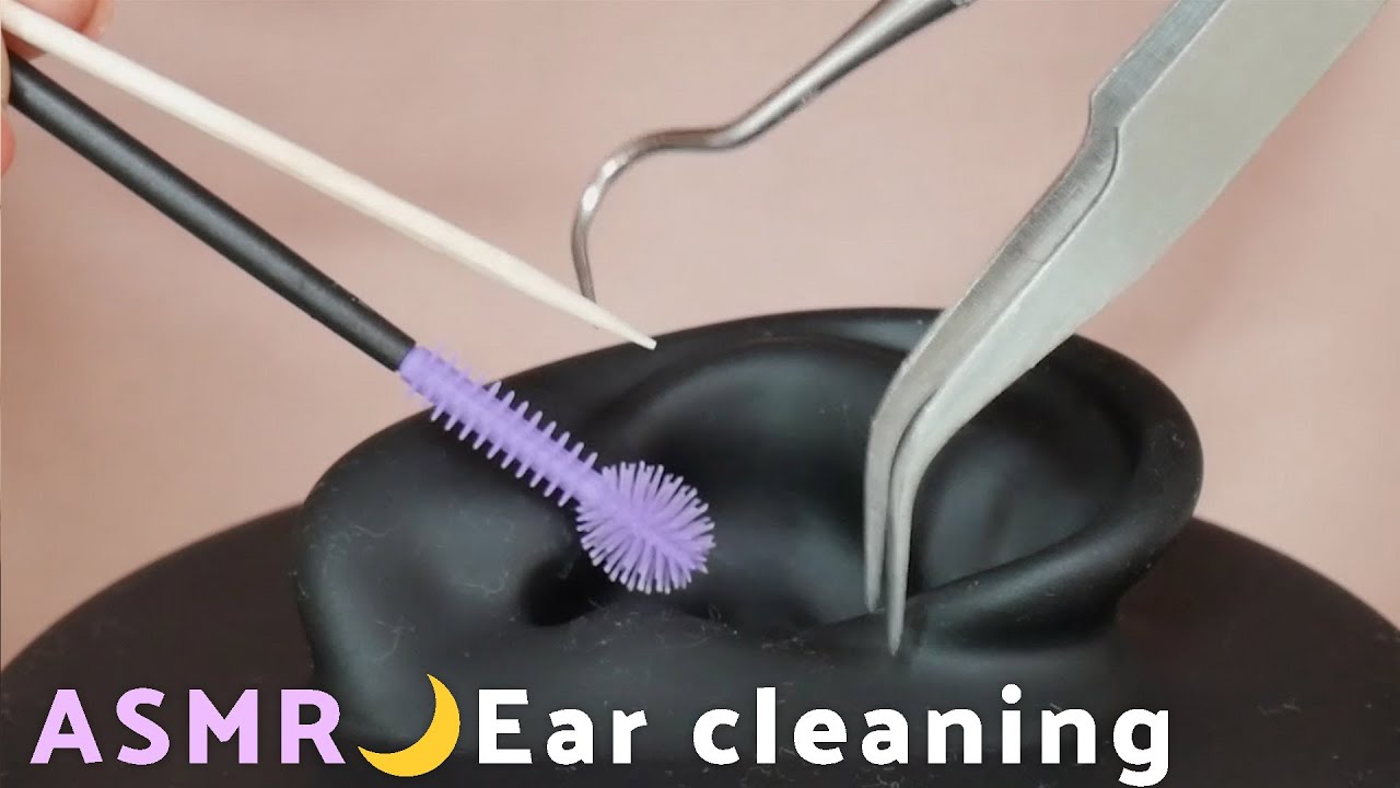 뾰족한 도구로 👉관통 중간부분👈 귀청소｜head penetration part! ear cleaning｜貫通の中間部分!とがった道具で耳かき