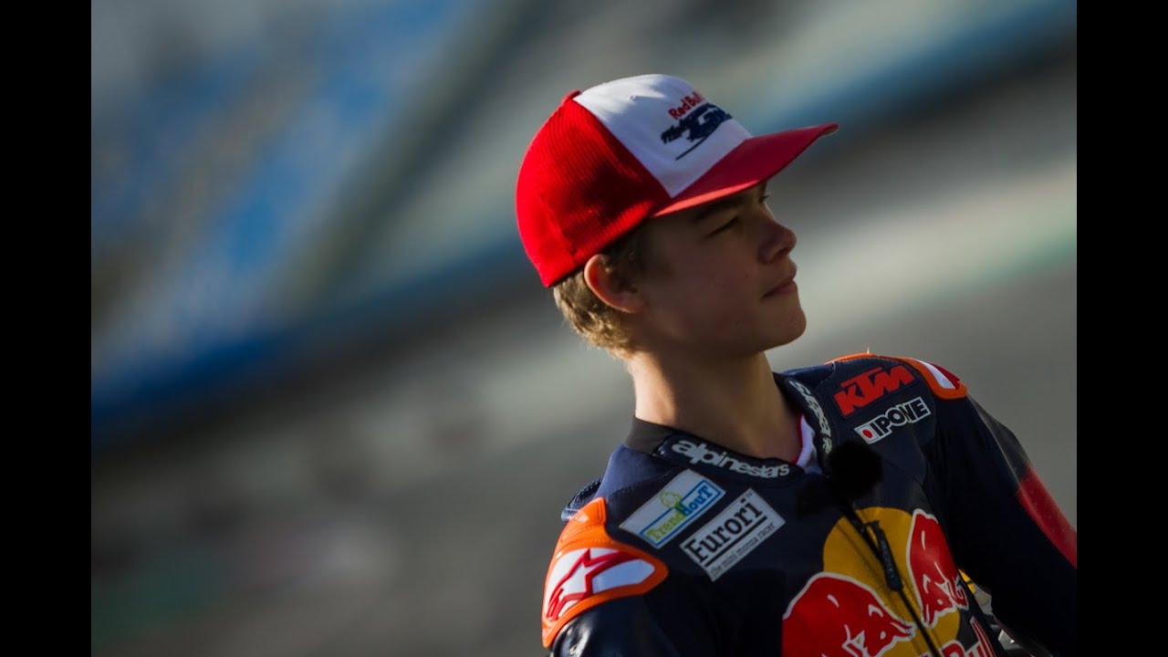 Interview Red Bull MotoGP Rookies Cup coureur Collin Veijer
