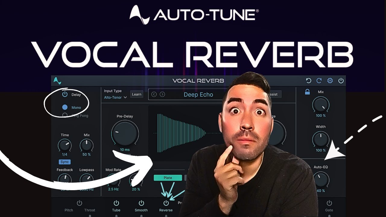 Auto-Tune Vocal Reverb by Antares: Pro Vocals in Minutes Without the Hassle