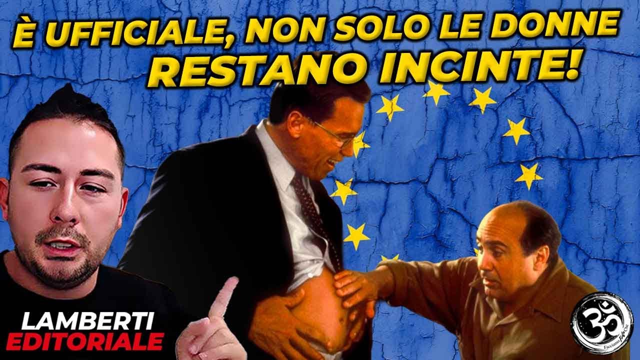 È UFFICIALE, NON SOLO LE DONNE RESTANO INCINTE! editoriale GIANLUCA LAMBERTI (16 Febbraio)