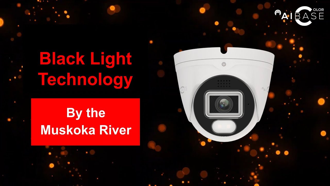 AiBase Color - Black Light Quality Showcase by the Muskoka River