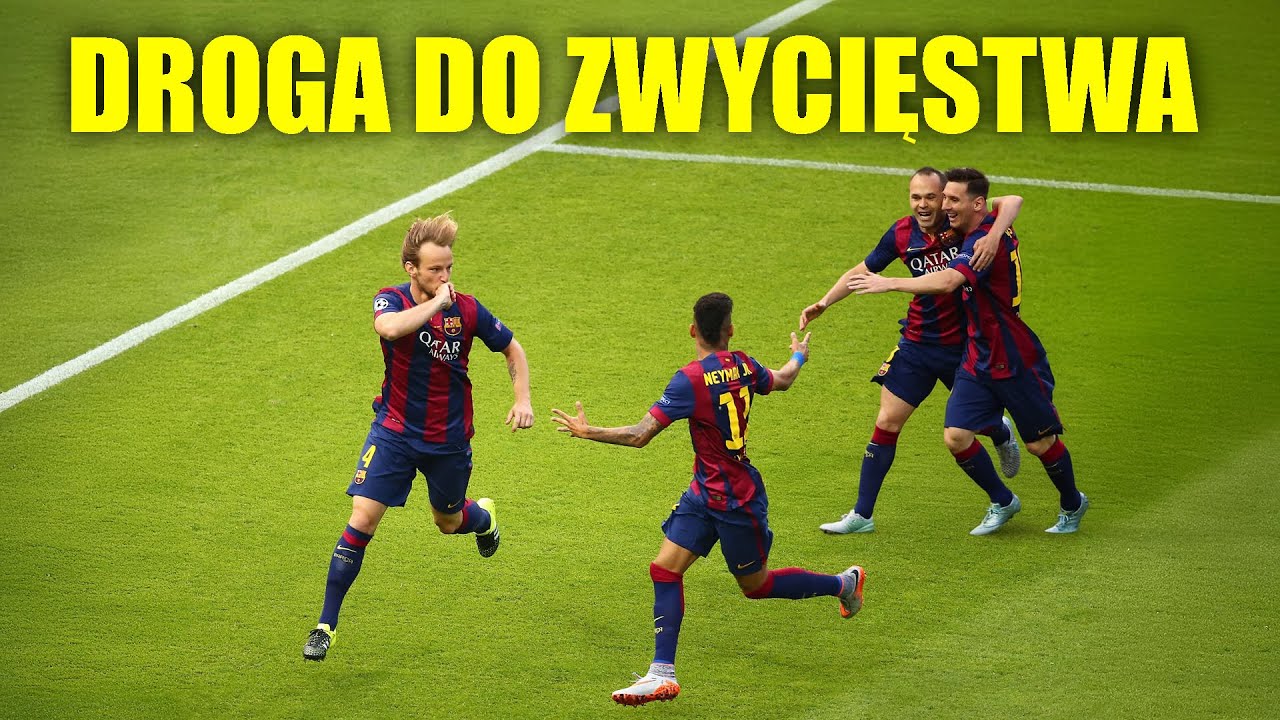 FC Barcelona - Droga do Zwycięstwa Ligi Mistrzów 2015 (Polski Komentarz) ᴴᴰ