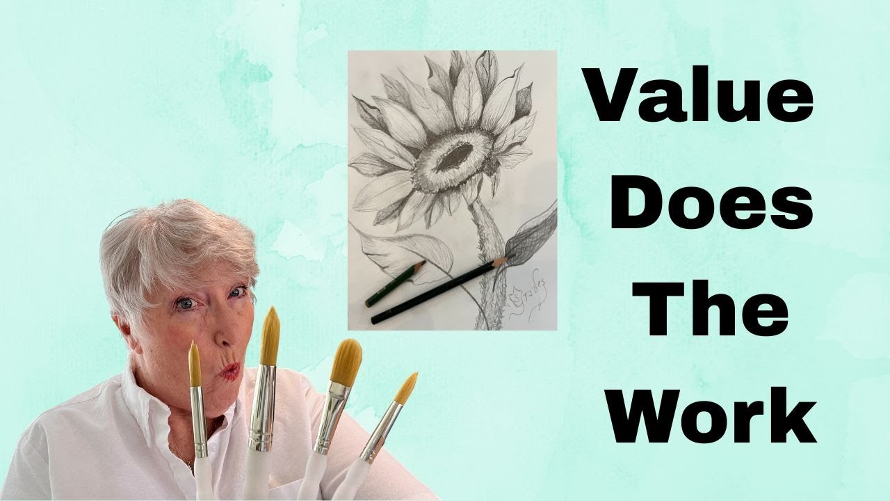 Why Value Matters More Than Color in Acrylic Painting/ Beginner Art Lesson