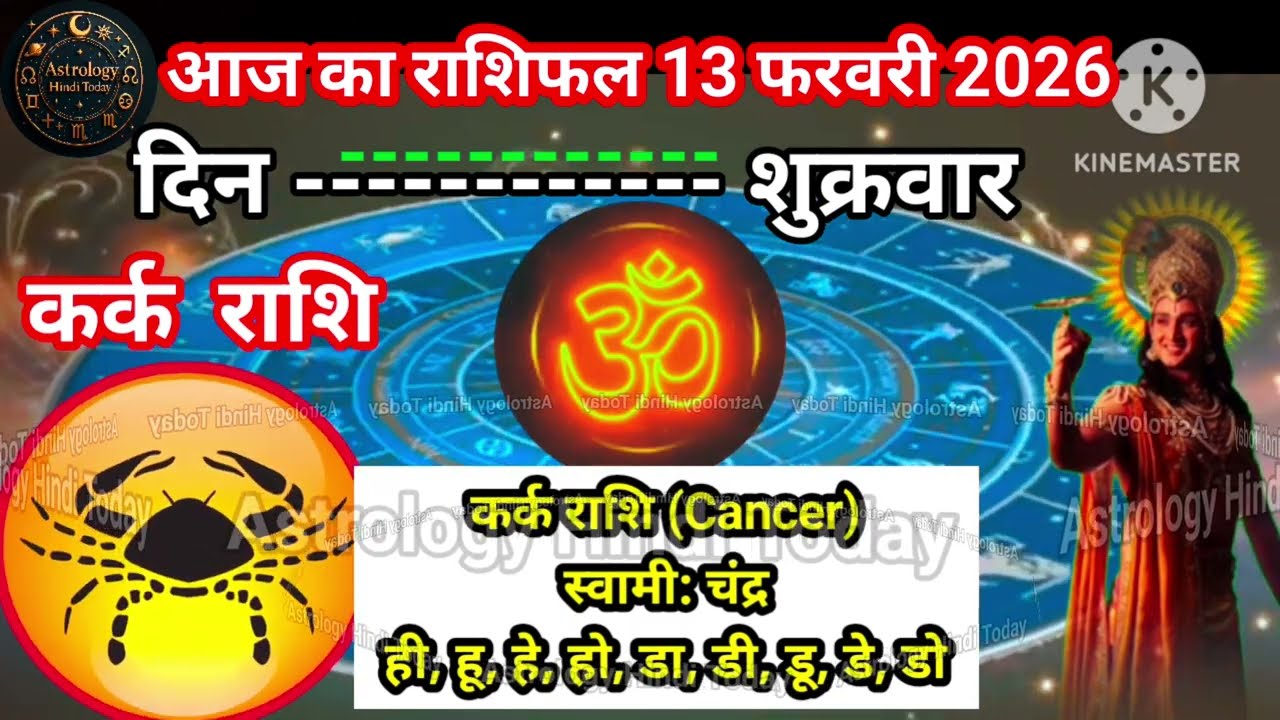 राशिफल 13 फरवरी 2026 शैलेंद्र पांडे की भविष्यवाणी | Aaj Ka Rashifal 2026 |  @AstrologyHindiToday-h9v