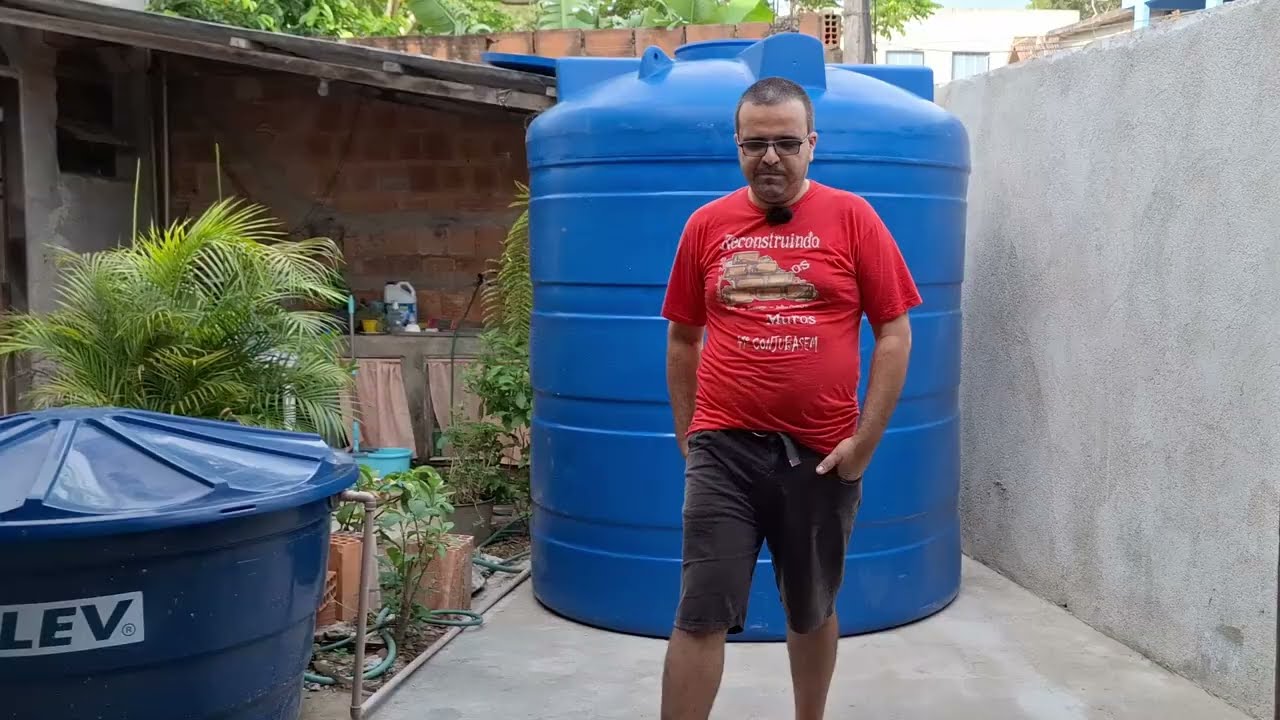 Melhor caixa d'água de 5000 litros boa e barata que encontrei para usar como cisterna | #060