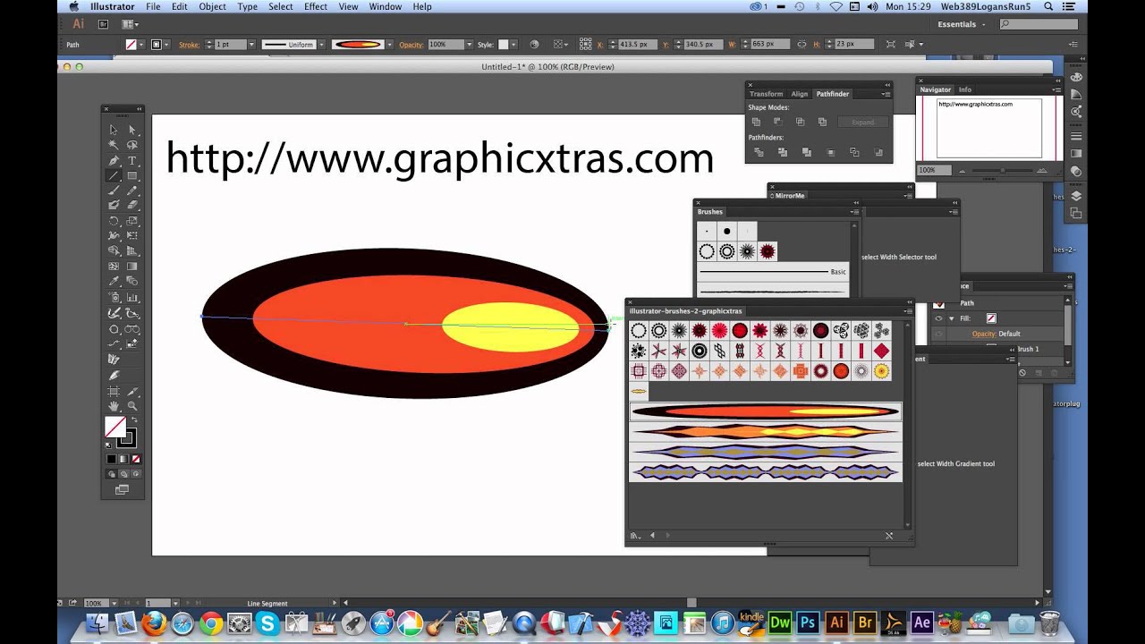 FREE illustrator brushes download