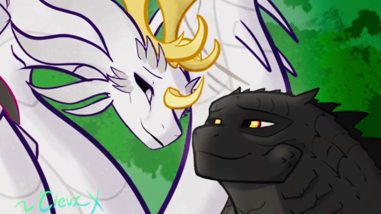 Godzilla x moonhidora (teeth)