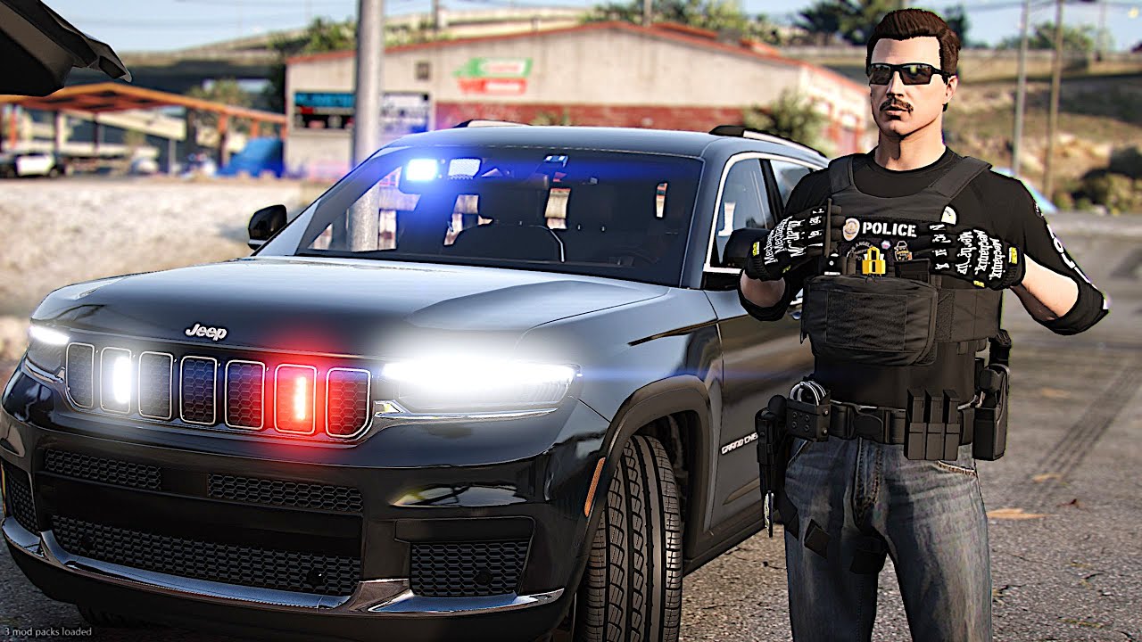 Gang Unit Patrol with ULTRA Realistic Graphics in GTA 5 RP