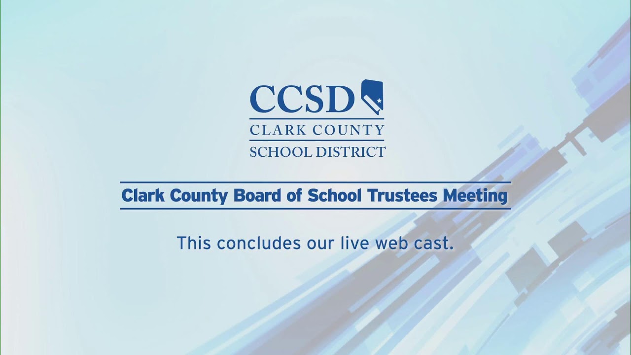 CCSD Board of School Trustees - Regular Meeting- 1.23.25
