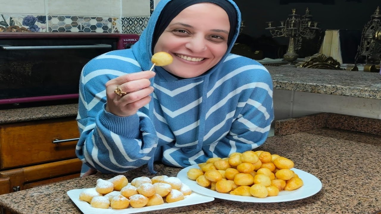 انتوا زاي بتشتروها من بره🤔اسهل والذ زلابيه ممكن تعمليها في حياتك 