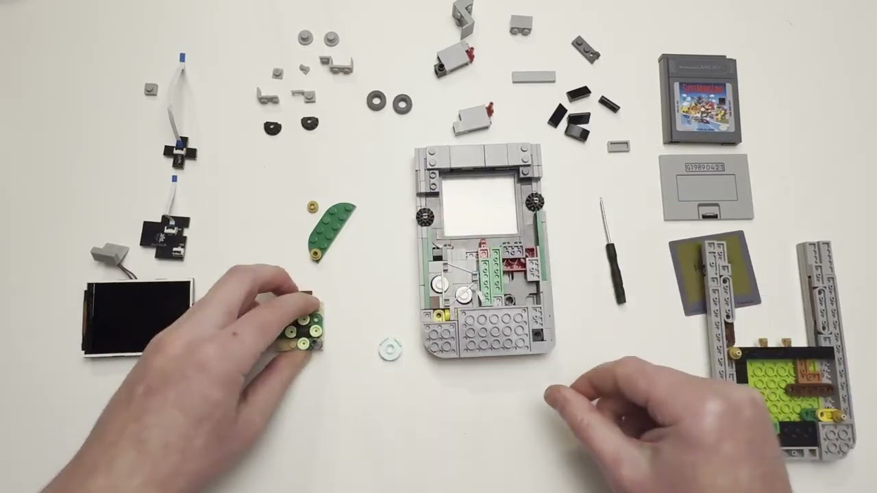 I Make My LEGO Game Boy Work with My New Prototype PCB