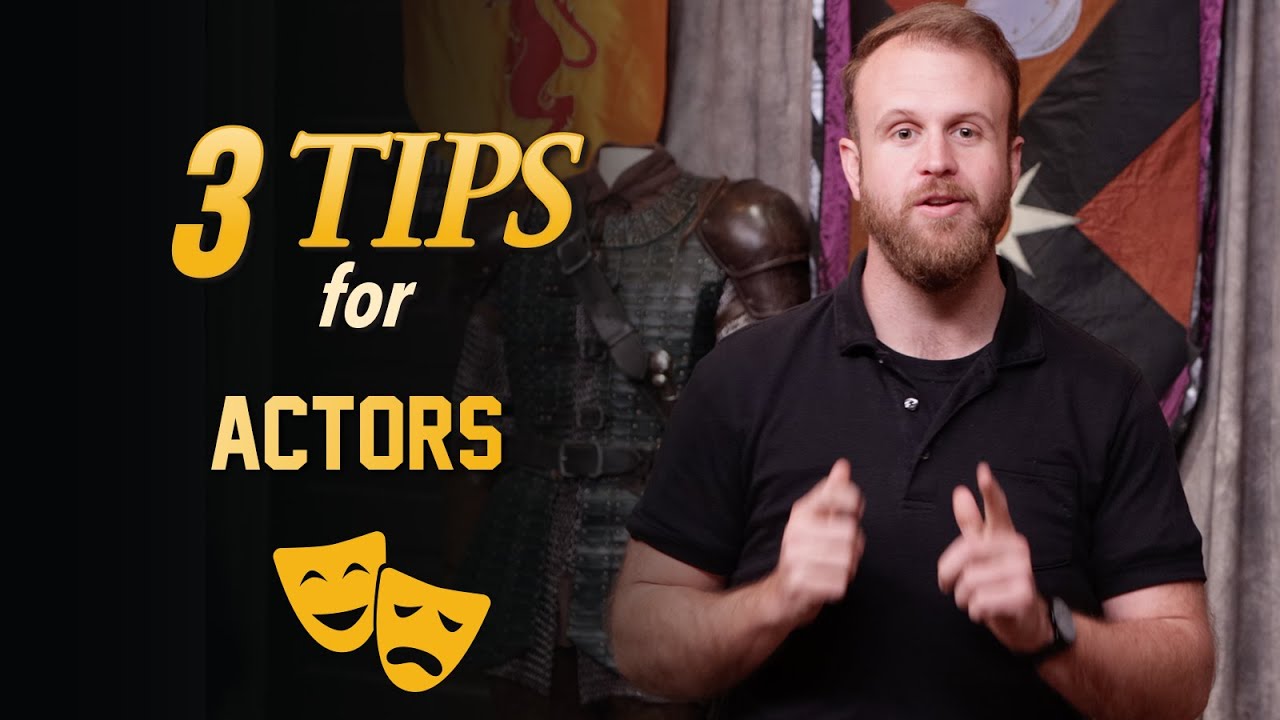 Tips for Actors: Pitch, Pause, and Punch!