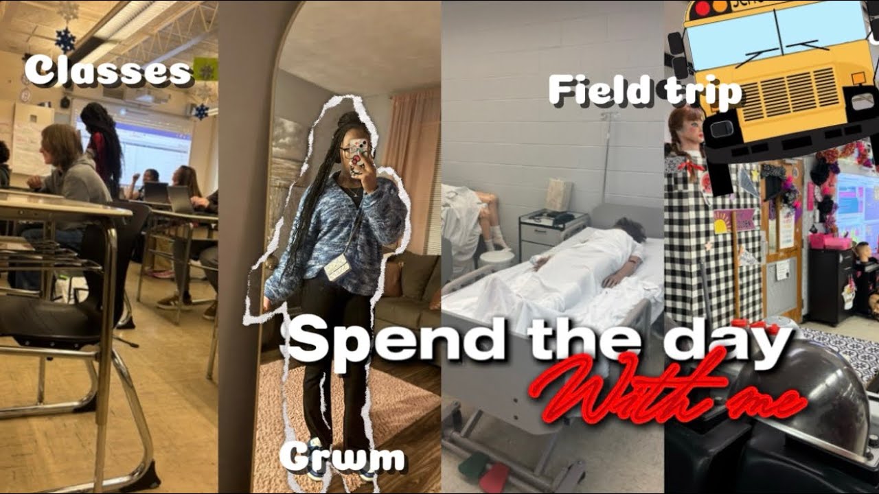 SPEND THE DAY WITH ME! .✦ ݁˖| FIELD TRIP📍, GRWM, CLASSES📚, ETC|