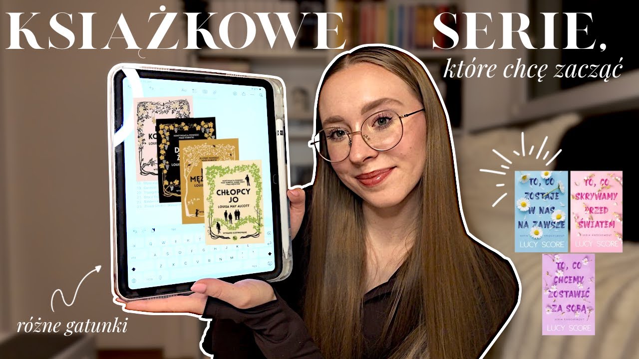 KSIĄŻKOWE SERIE 📖 , które mam w planach zacząć! 💕✨