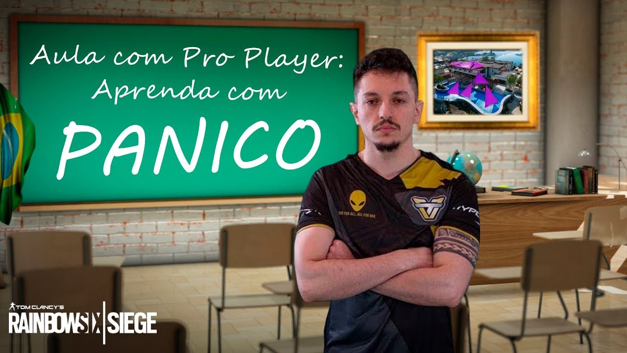 RAINBOW SIX - PANICO explica táticas no mapa Litoral!