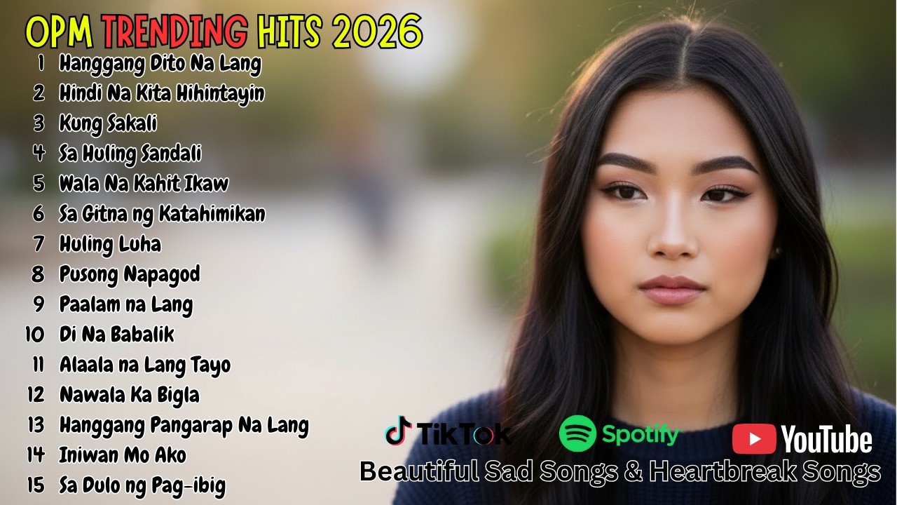 Filipino Pop Ballads Playlist 2026 | Beautiful Songs to Feel When Love Hurts Deeply