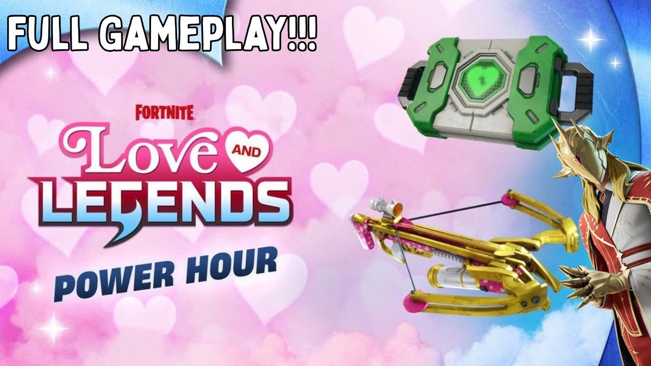 Love & Legends Power Hour Event!!! (Full Gameplay) Fortnite Chapter 7 Season 1: Pacific Break
