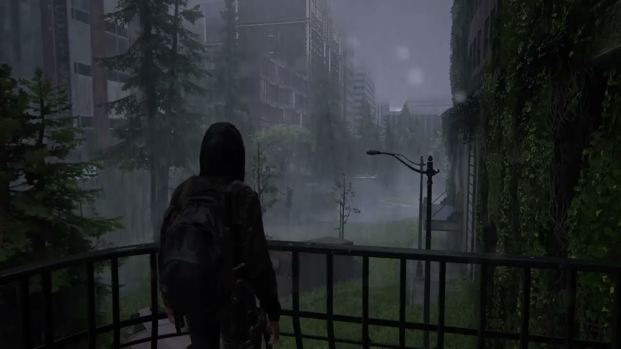 ✨ 1h of post-Apocalyptic Rain Ambience | The Last of Us Part II | Relaxing TLOU Soundscape ✨