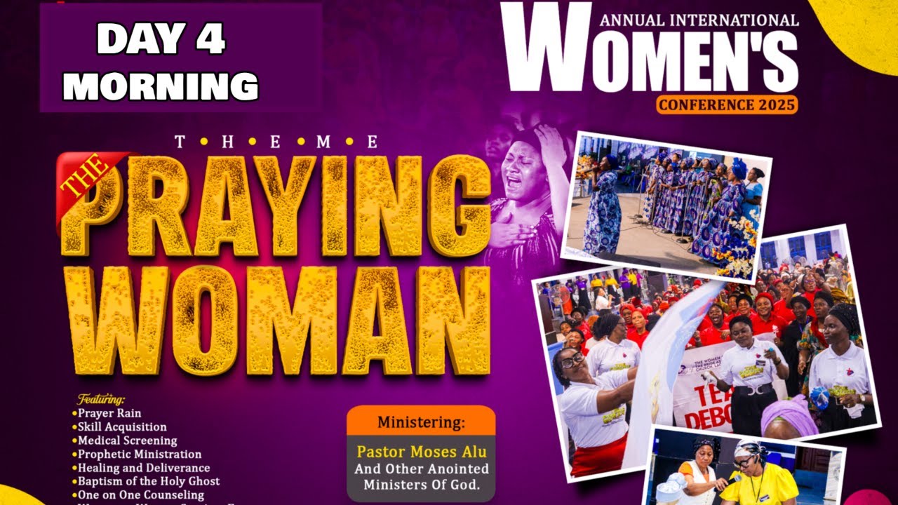 LIVE: ANNUAL INT'L WOMEN CONFERENCE (DAY 4 - MORNING) || WED. 13TH AUG., 2025 || THE BRIDE ASSEMBLY