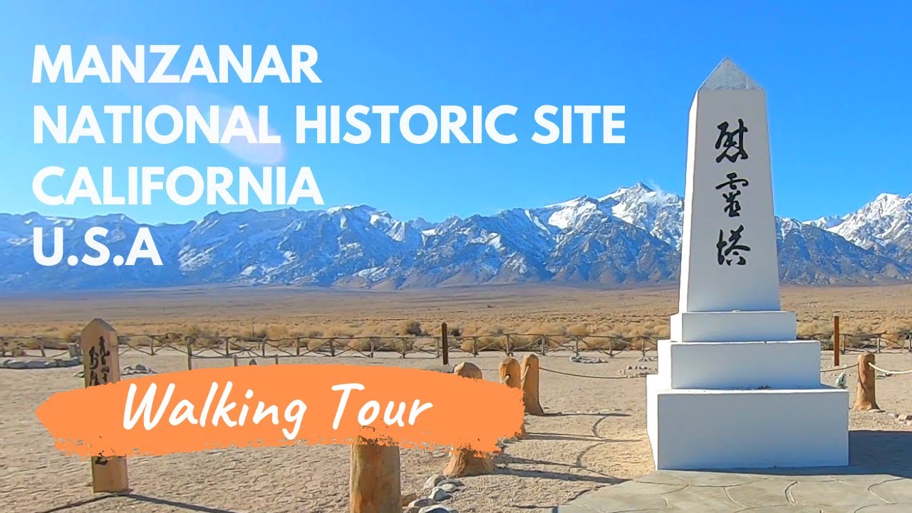 A Walk Through Manzanar in California -Japanese American Internment Camp during World War II-