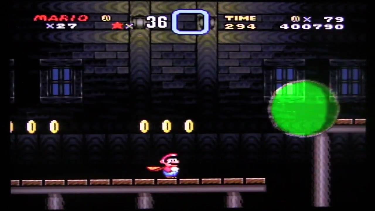 SUPER MARIO WORLD(Vanilla Dome)Haunted house