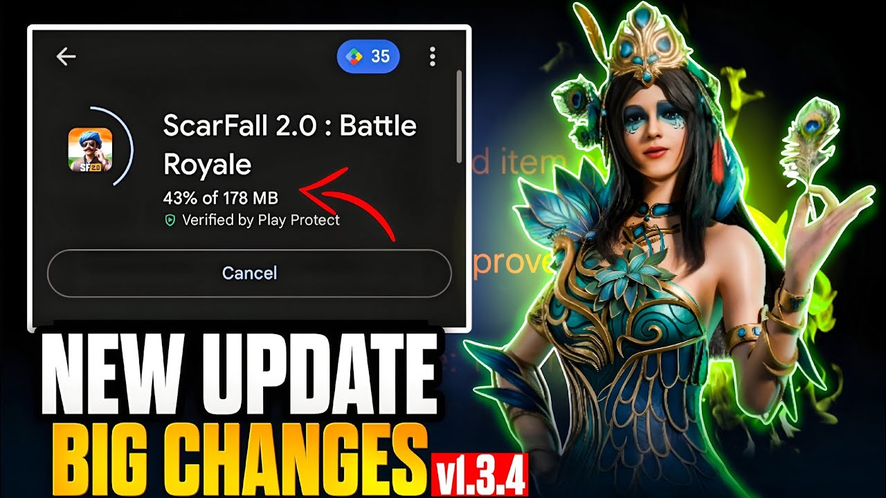 SCARFALL 2.0 NEW UPDATE V1.3.4 😱 | BIG CHANGES & NEW FEATURES 🔥