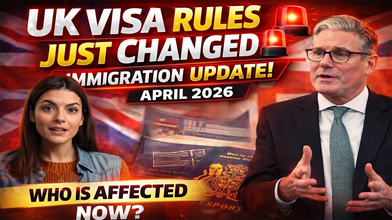 В Великобритании изменились визовые правила 🚨 | Обновление иммиграционной информации за апрель 20...