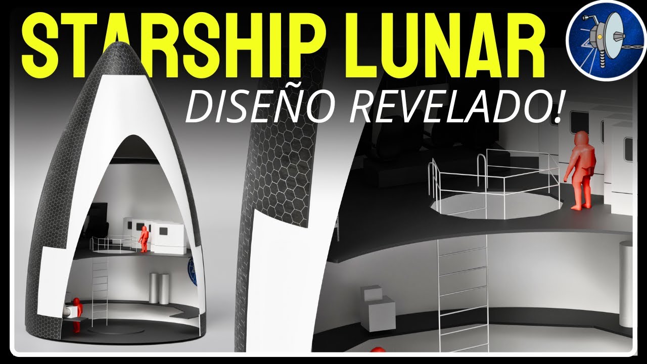 Se filtra la Starship LUNAR por dentro: Nunca vimos nada igual!
