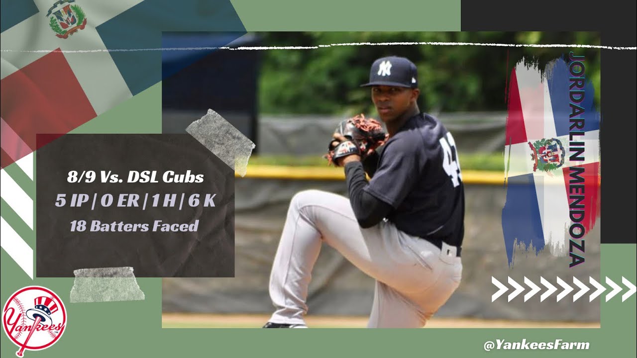 Yankees DSL Prospect: Jordarlin Mendoza Vs. DSL Cubs