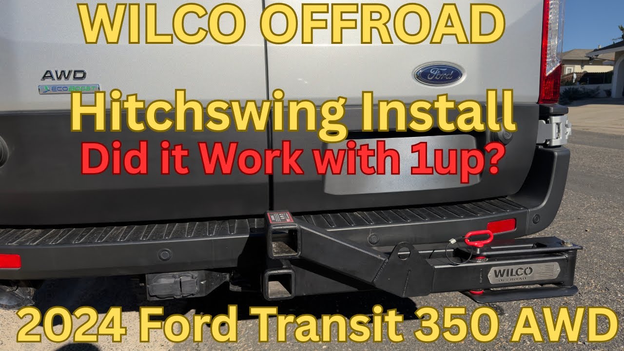 Установка прицепа Wilco OFFROAD Hitchswing 2025 Pleasure-Way Ontour 2.2