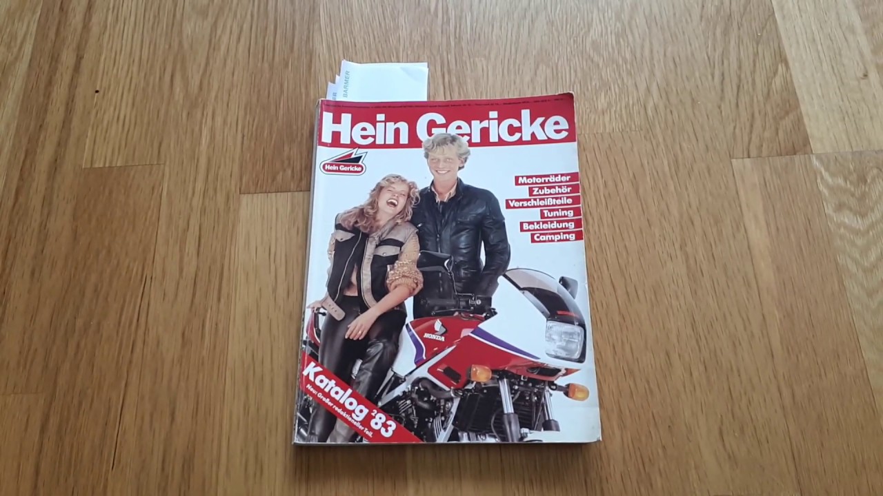 Hein Gericke Katalog 1983 Vorstellung