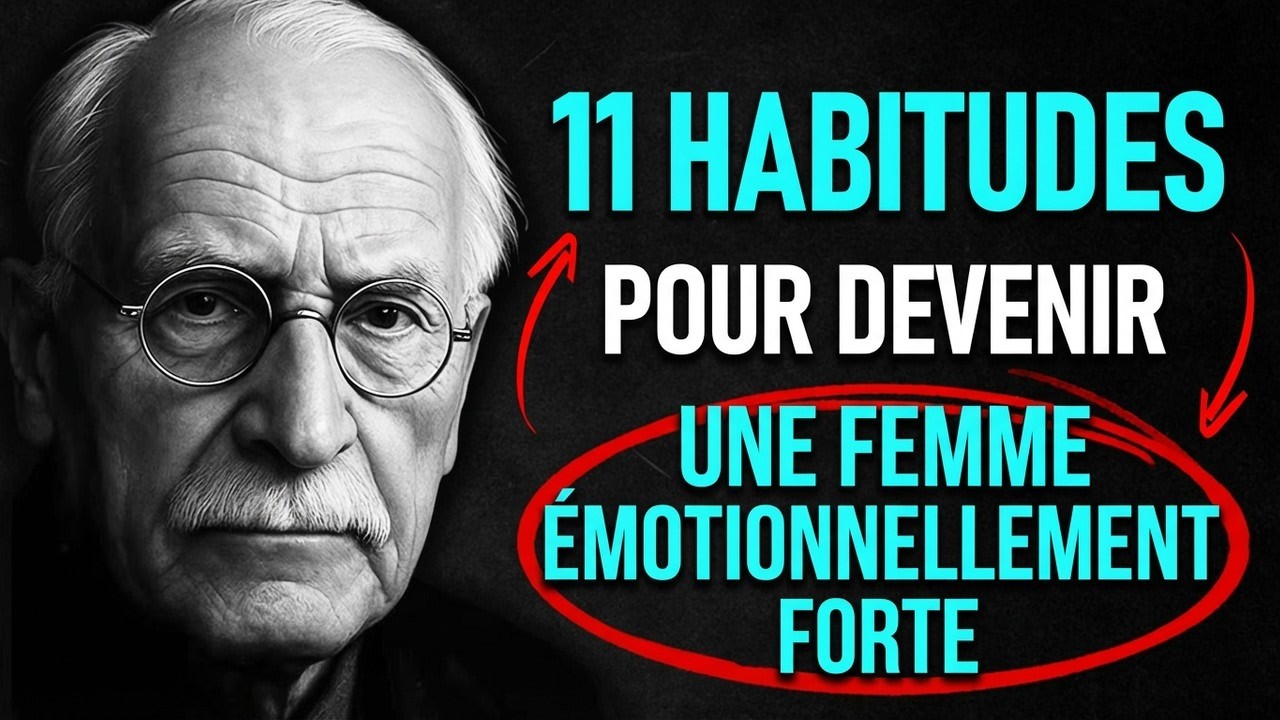 💪 11 HABITUDES Pour Devenir Une Femme Émotionnellement Forte | Carl Jung