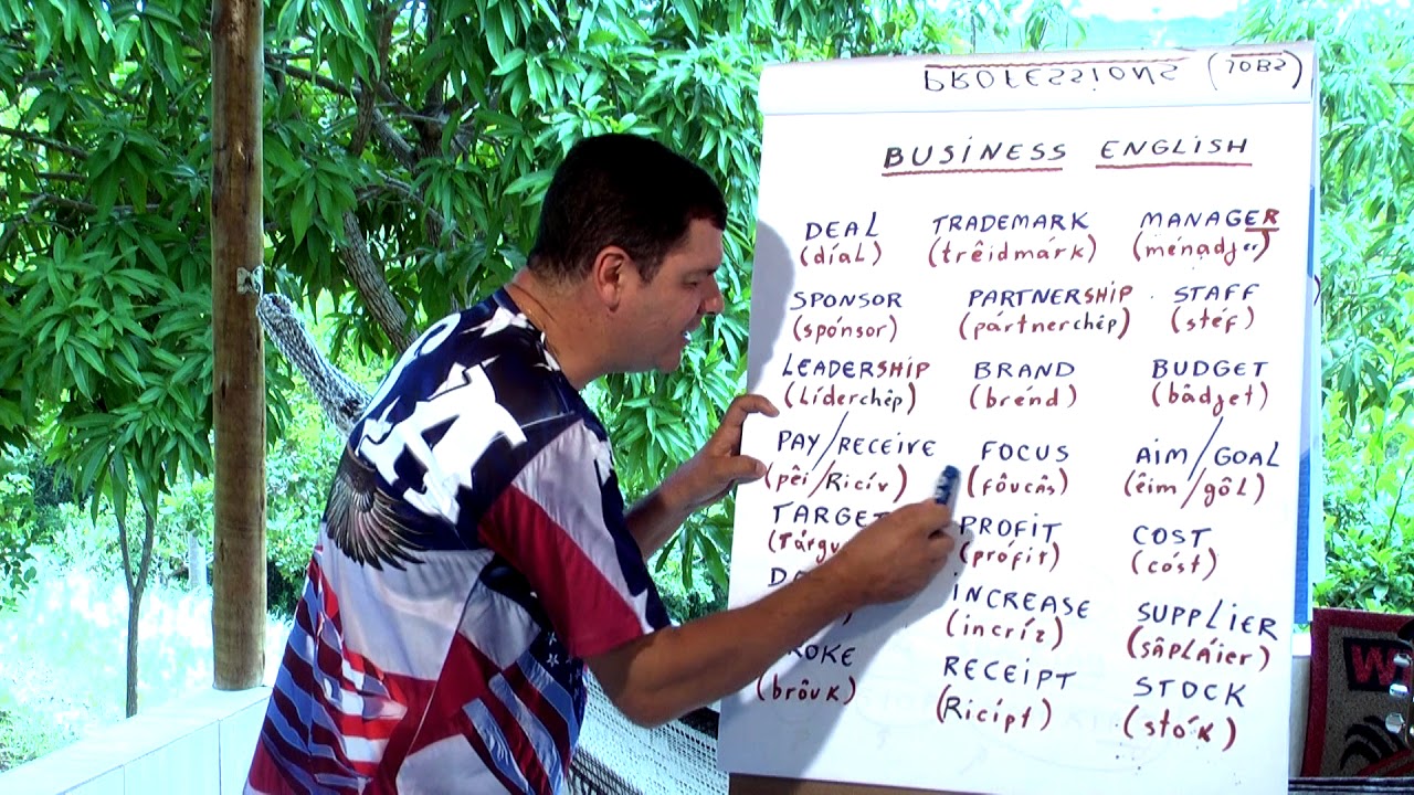 Inglês para Negócios - Business English com Prof. Fernando