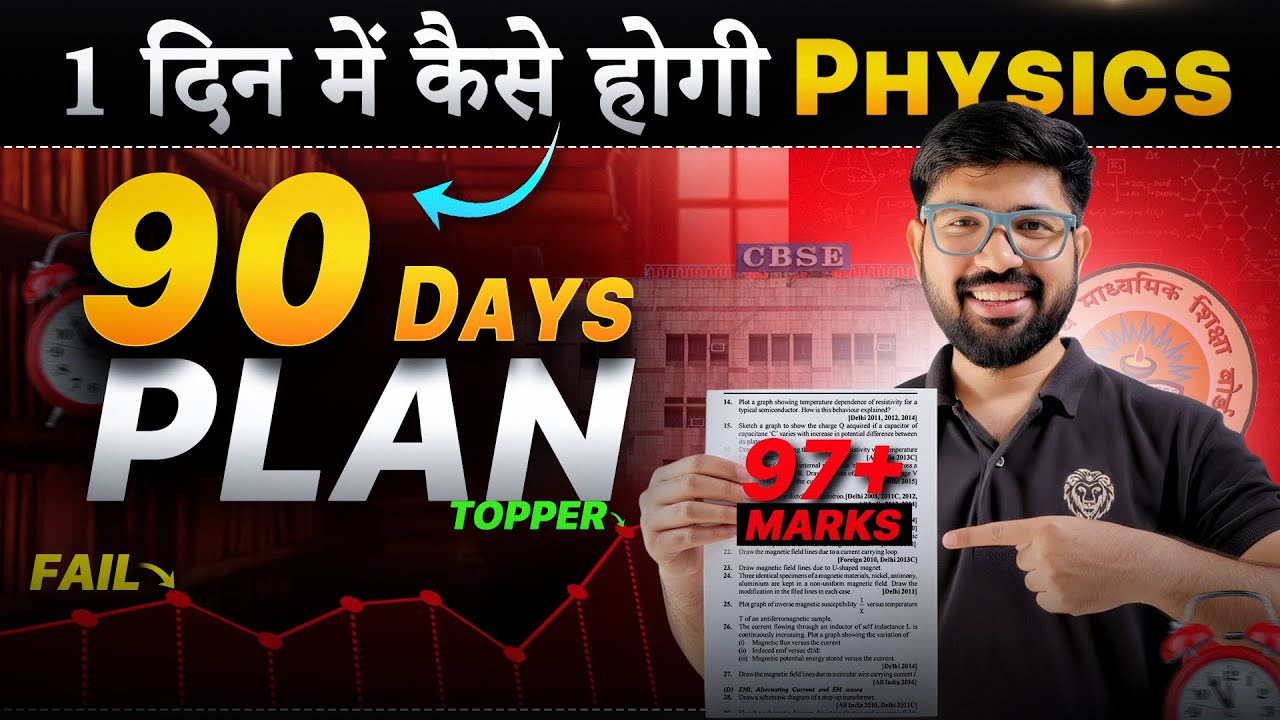 How to Complete Physics in One Day GAP🔥 ?
