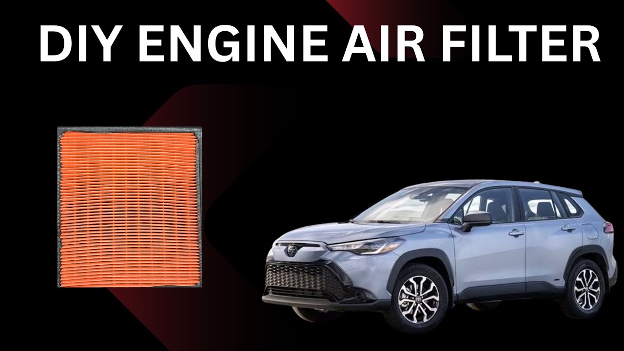 Toyota Corolla Cross Hybrid Air Filter Replacement Made EASY