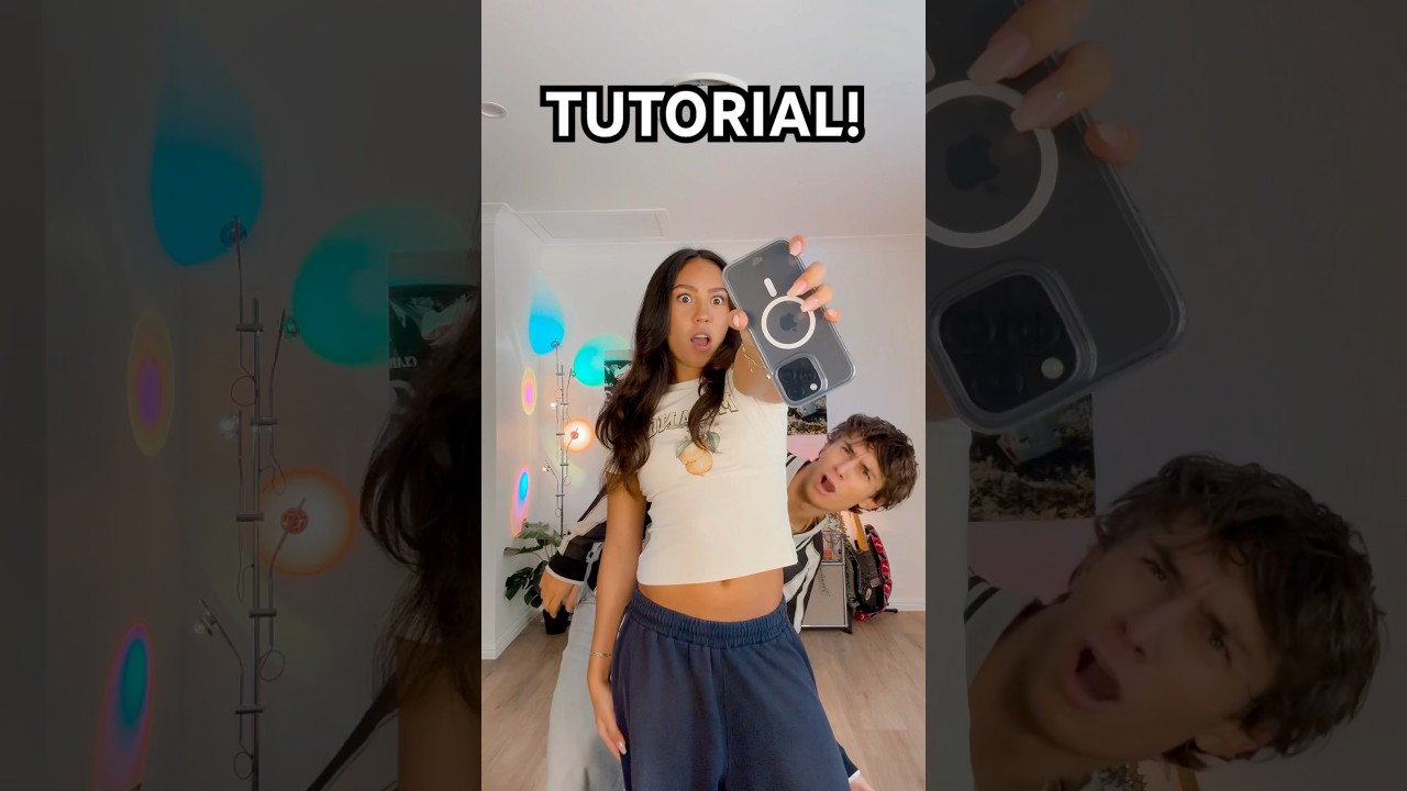 CAN YOU DO IT?! 😳🤔🤣 VIRAL IPHONE 360 TREND? 👀 #shorts #viral #trend #tutorial