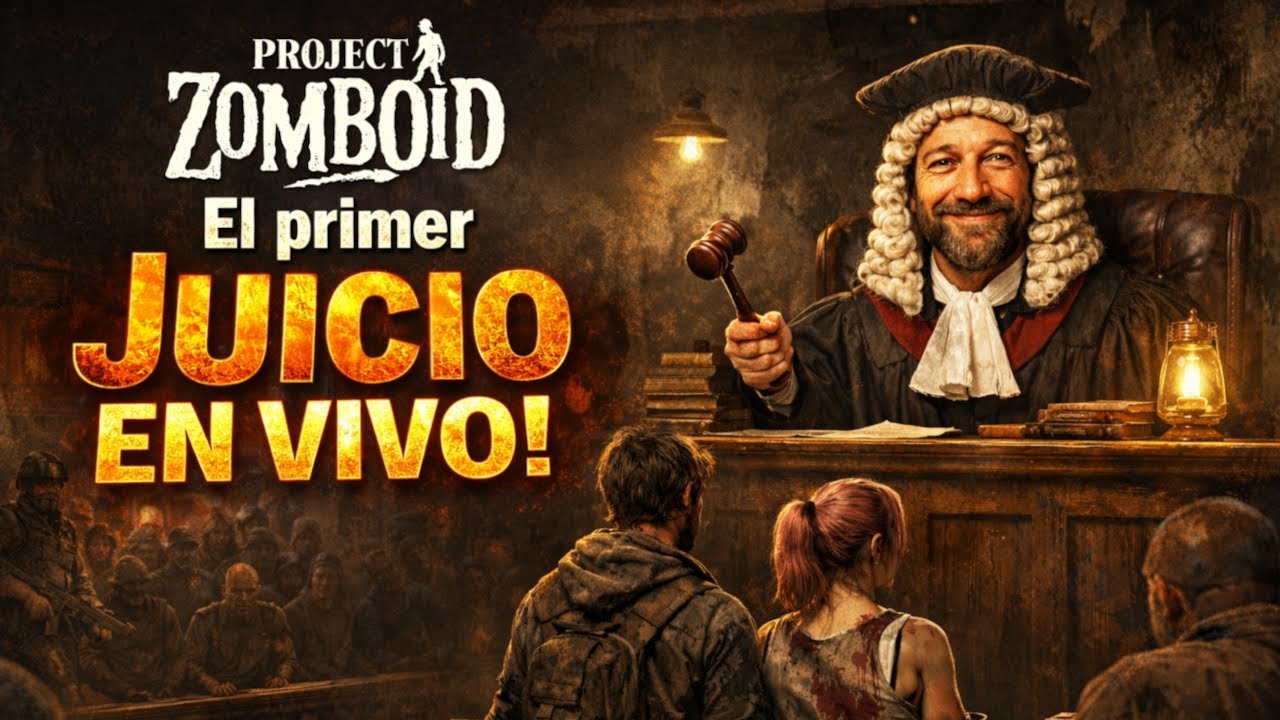 💥 Primer JUICIO en vivo!, después seguimos con la PIZZA... | Project Zomboid 42.13.2 #projectzomboid