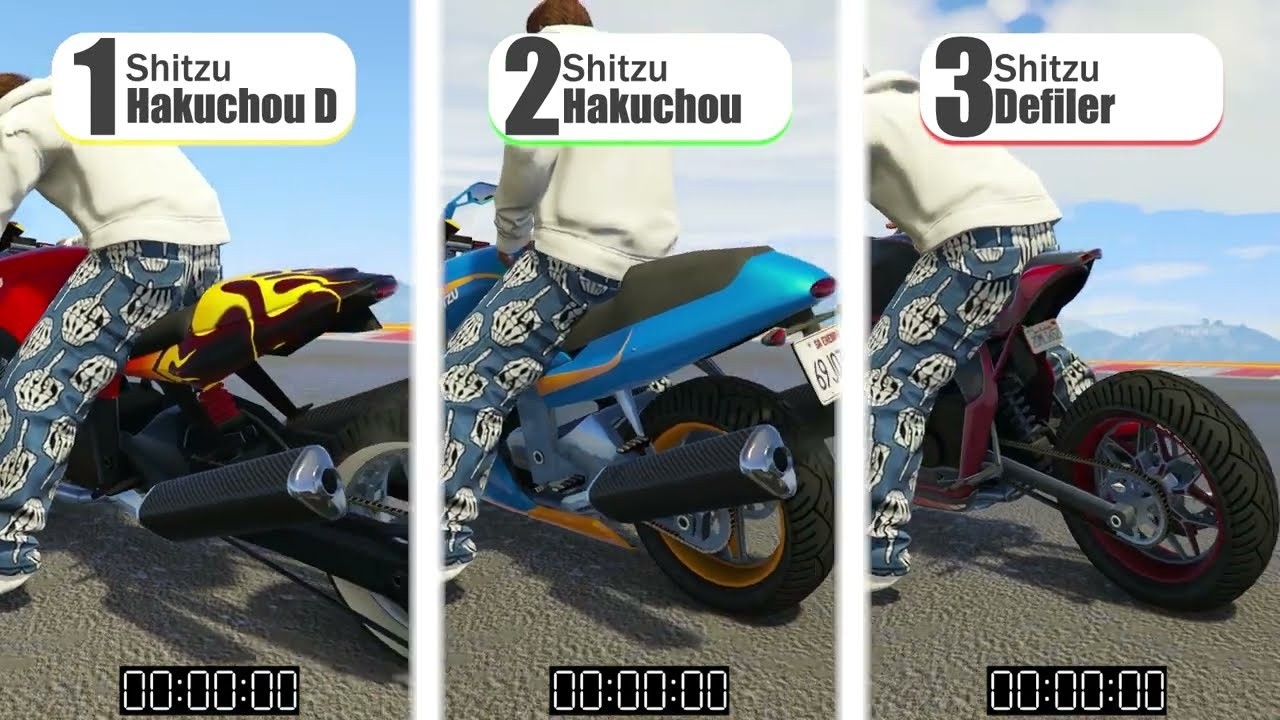 MOTO LA PLUS RAPIDE DE GTA5 ONLINE EN 2025 !