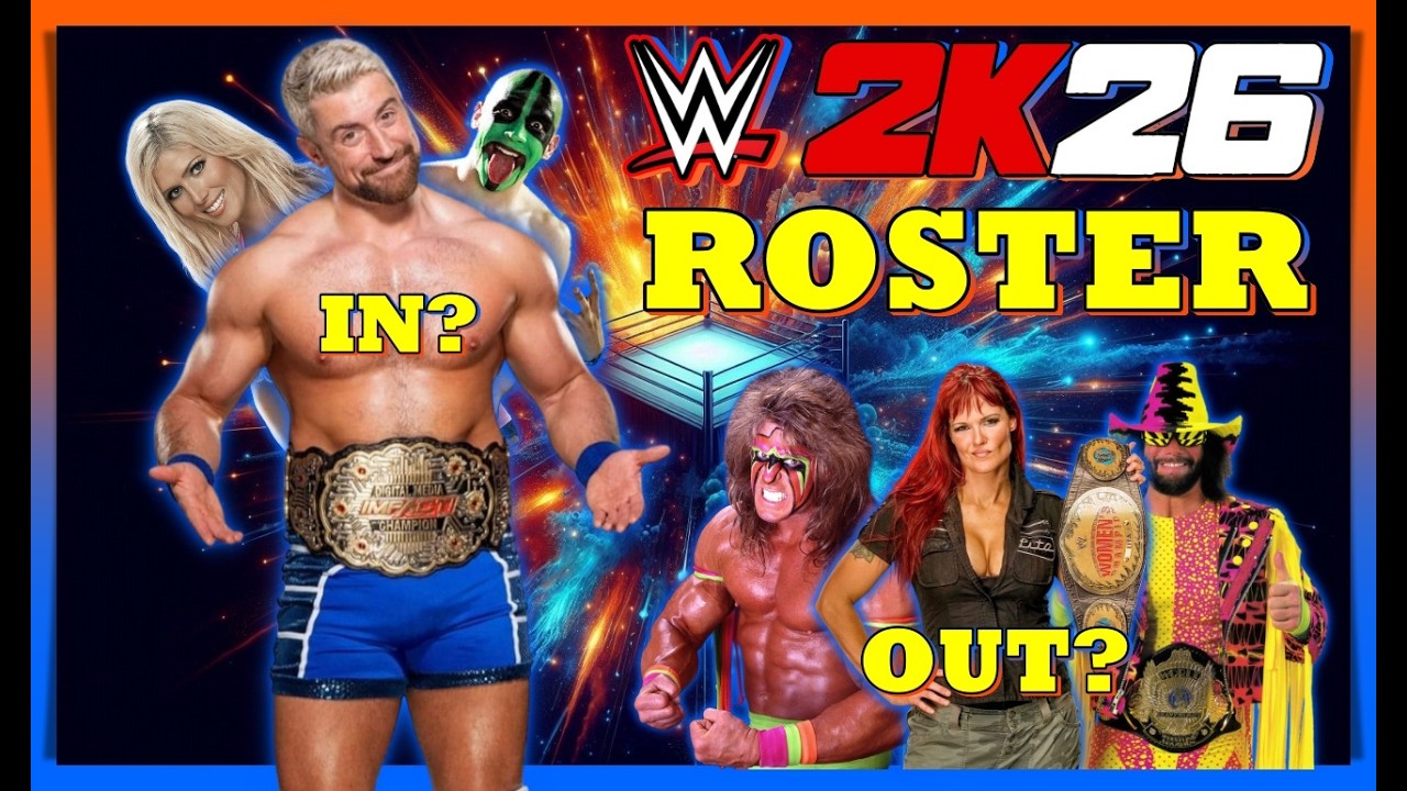 WWE 2K26 Давайте поговорим о составе!