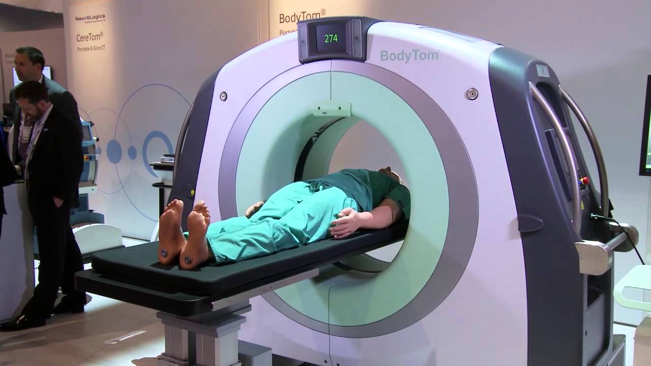 The Samsung Booth Features NeuroLogica's BodyTom