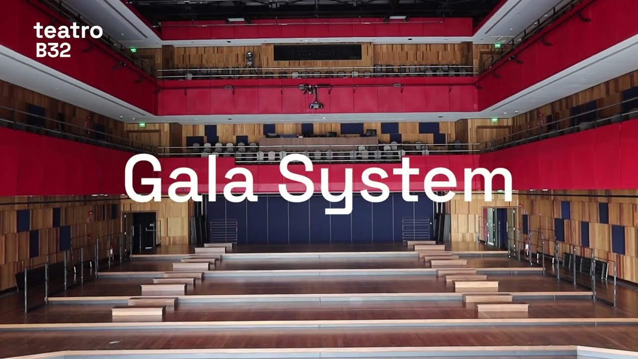 Conheça o Teatro B32 - Gala System