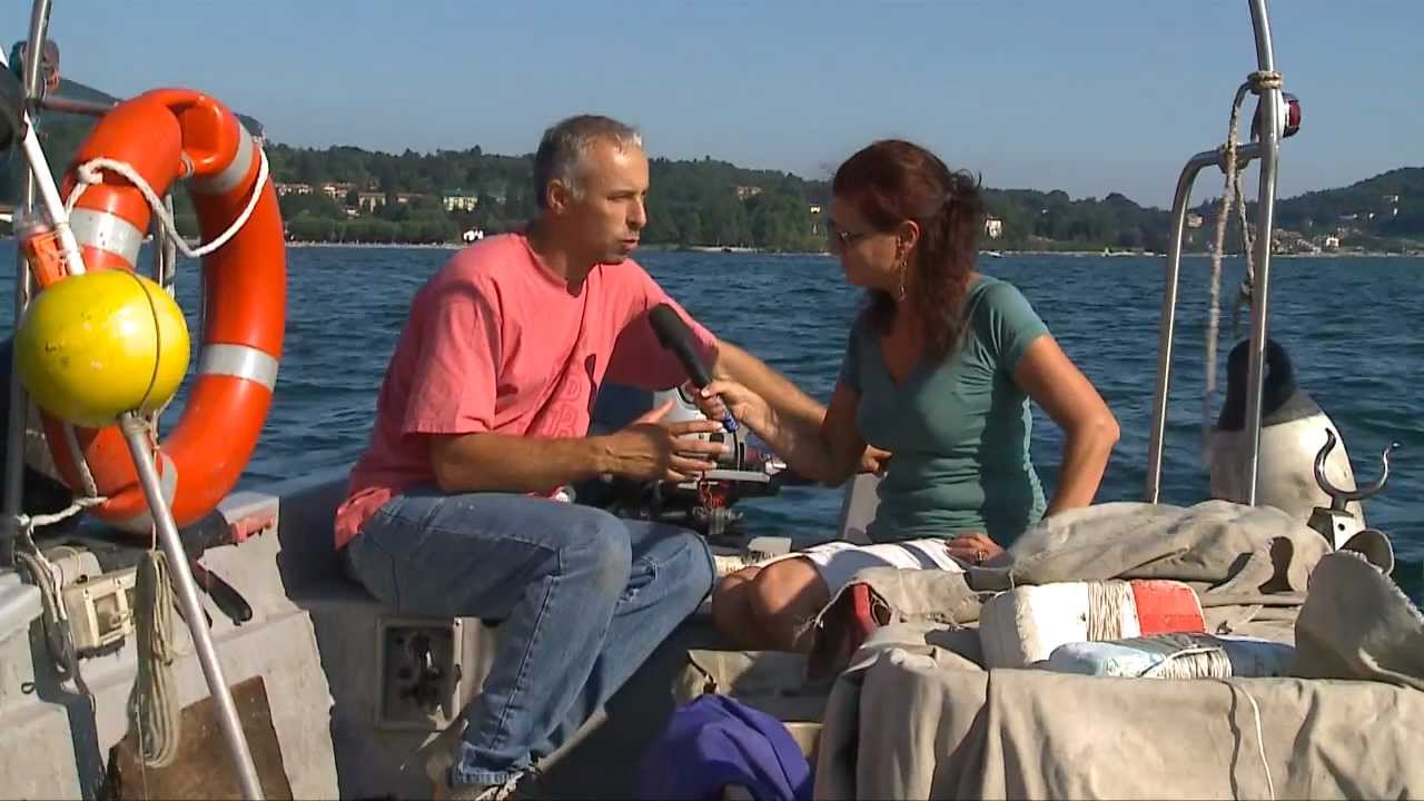 Pescatori Lago Maggiore - posa reti
