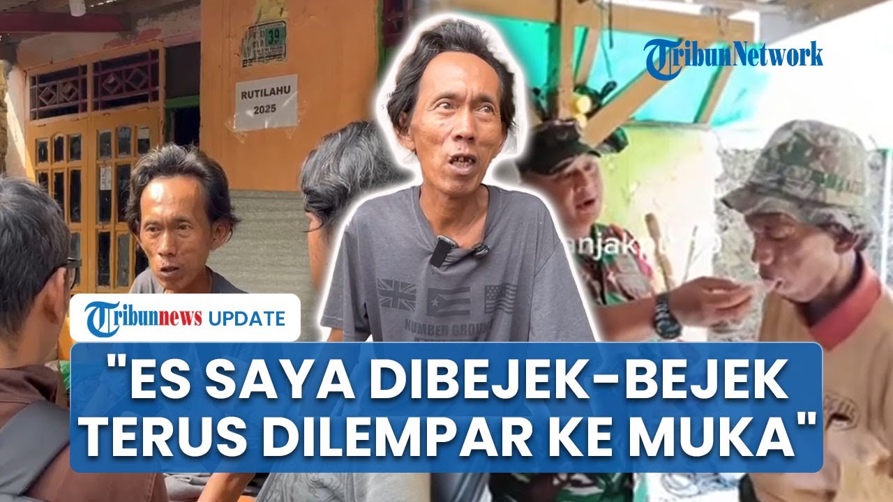 Penjual Es Gabus yang Dituduh Pakai Spons Mengaku Dilempari Dagangan hingga Dianiaya Oknum Aparat
