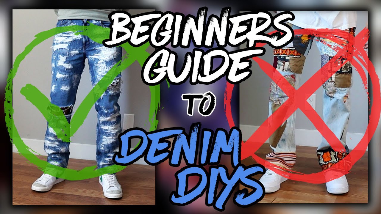 A Beginner's Guide to DENIM DIYs | JULIUS
