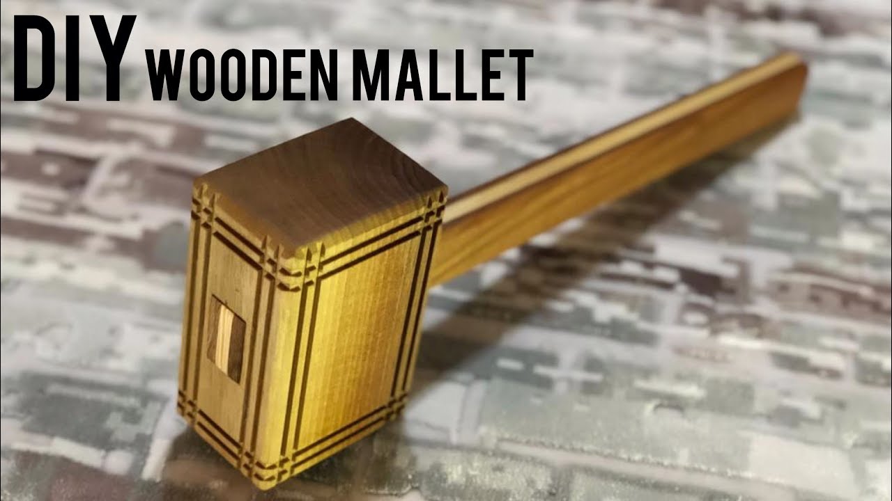 Ahşap tokmak yapımı / Making a wooden mallet / Wooden gavel / Wooden mallet diy / Tahta tokmak