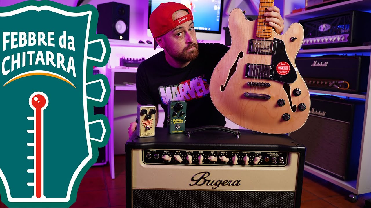 Rig BLUES con SEMIACUSTICA, PEDALI e VALVOLE a meno di 1.000€ | StrumentiMusicali.Net
