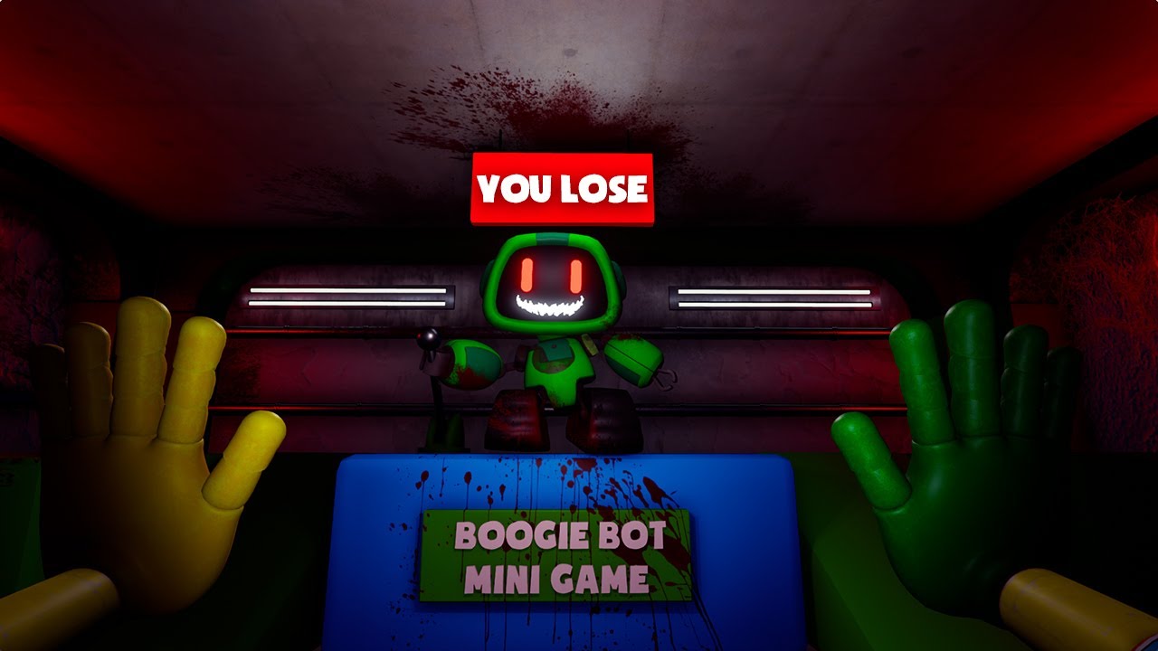 Мини-игра Boogie Bot + скример | Poppy Playtime: Игровой процесс 3 главы #14
