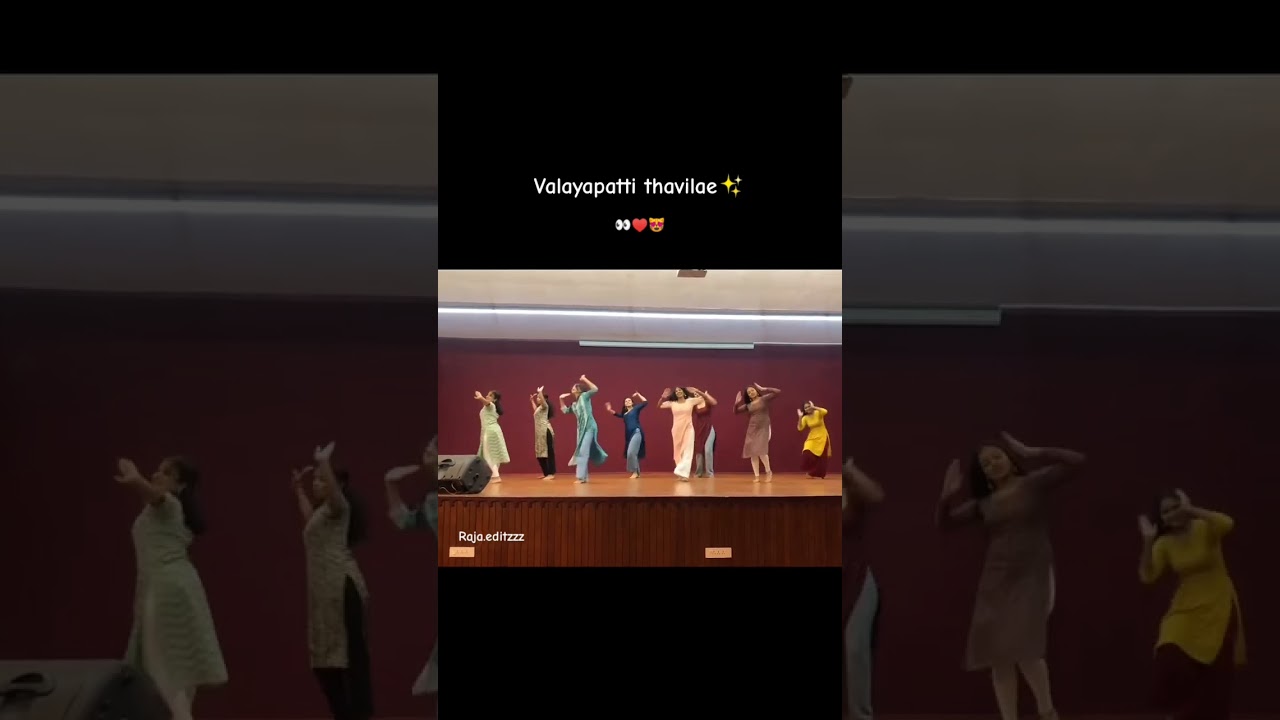 Valayapatti thavilae😻👀&hearts;️ #trendingshorts #college #collegedance #dance #dancevideo #shorts #trending